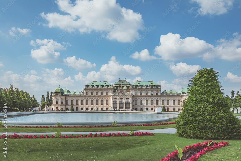 Obraz premium Upper Belvedere in Vienna