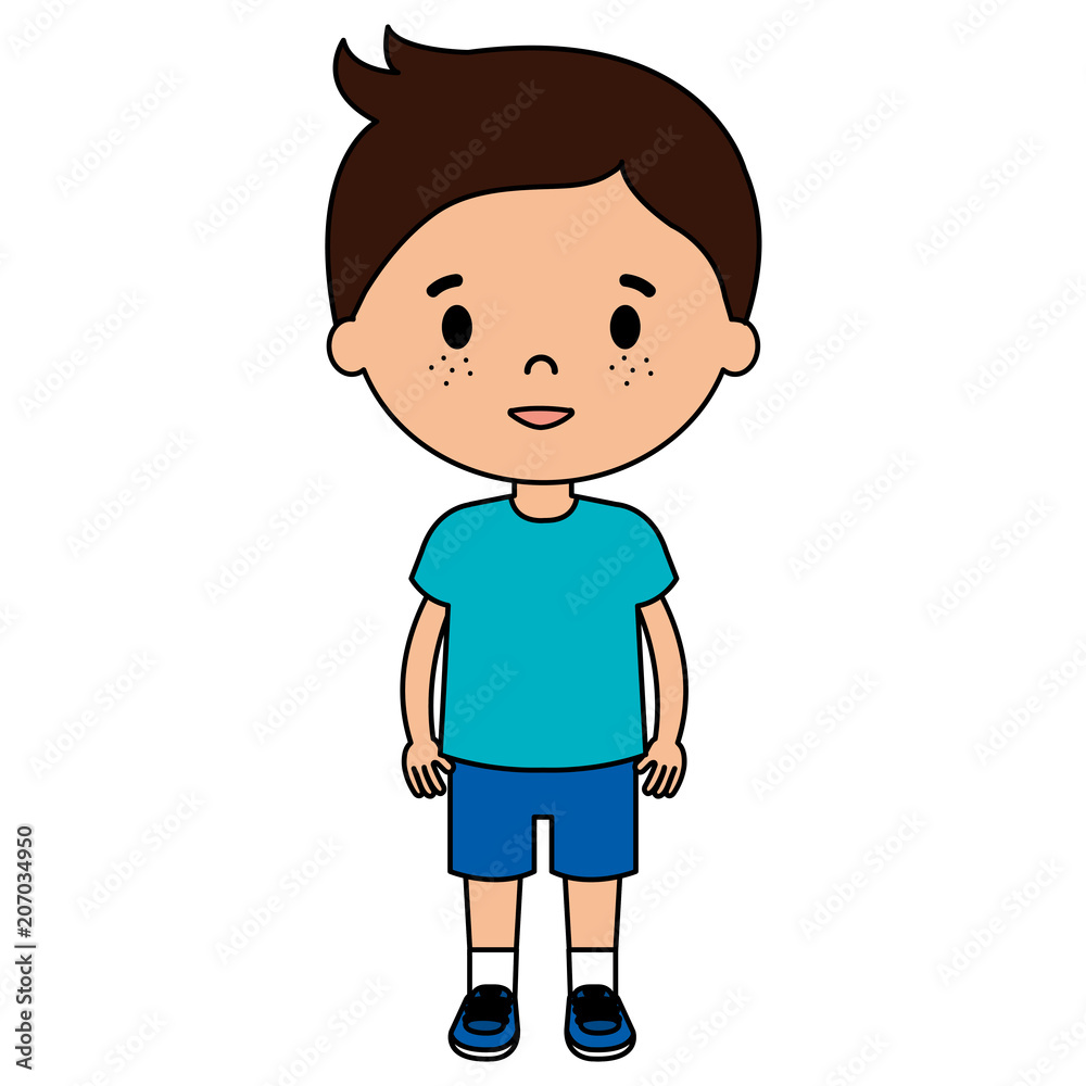 little boy son character vector illustration design little boy son character vector illustration design