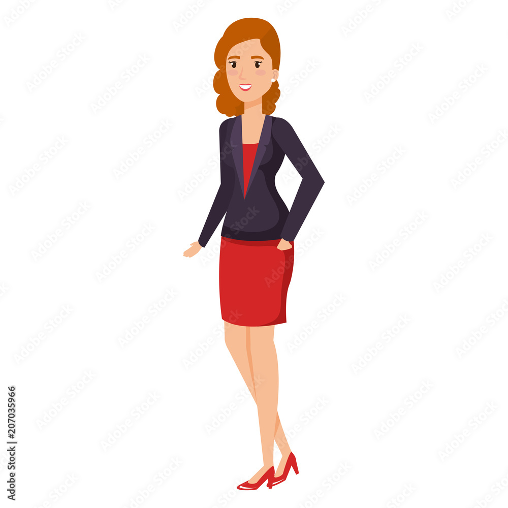businesswoman avatar character icon vector illustration design businesswoman avatar character icon vector illustration design