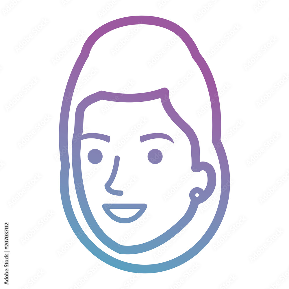 beautiful woman head avatar character vector illustration design beautiful woman head avatar character vector illustration design