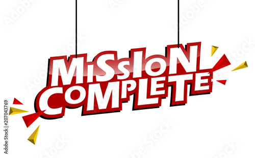 red and yellow tag mission complete