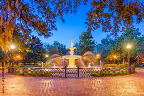 Photos Forsyth Park, Savannah, Georgia, USA
