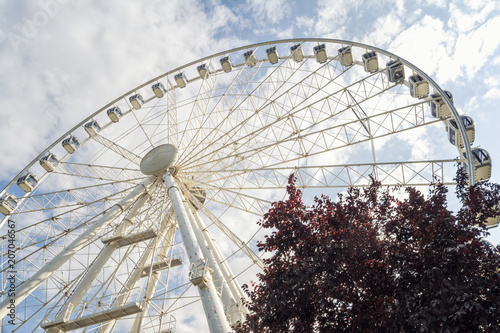 Sziget's Eye (ferris wheel) at Erzsebet Square, Budapest, Hungary photo