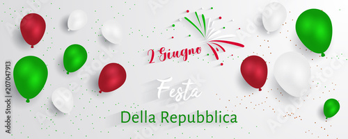 Festa della Repubblica Italiana - 2 Giugno.