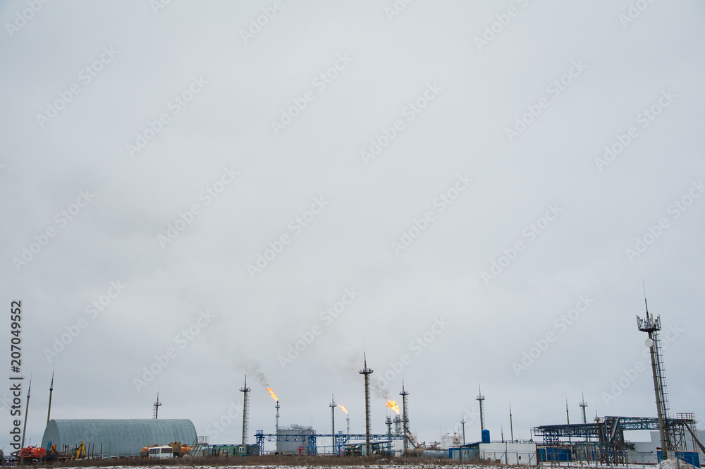 Oil and gas industry,refinery factory