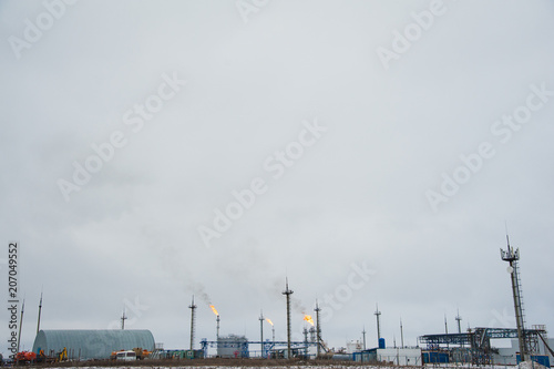 Oil and gas industry,refinery factory © SGr