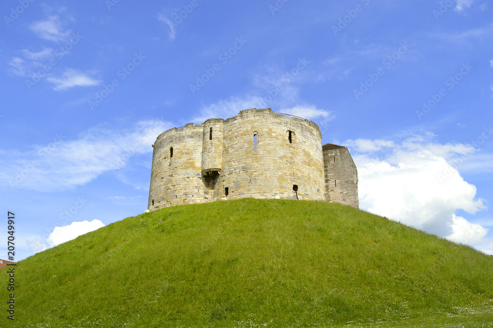 The historical York Castle