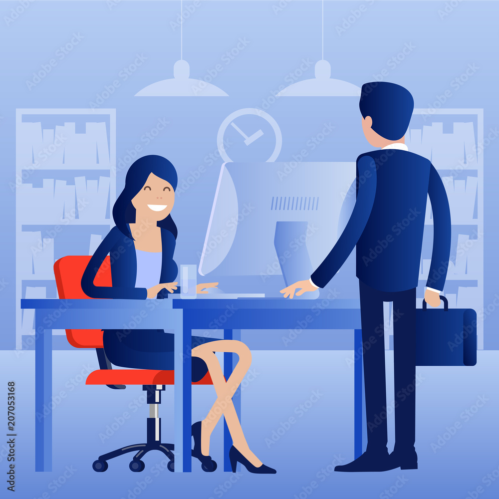 Obraz premium business process concept