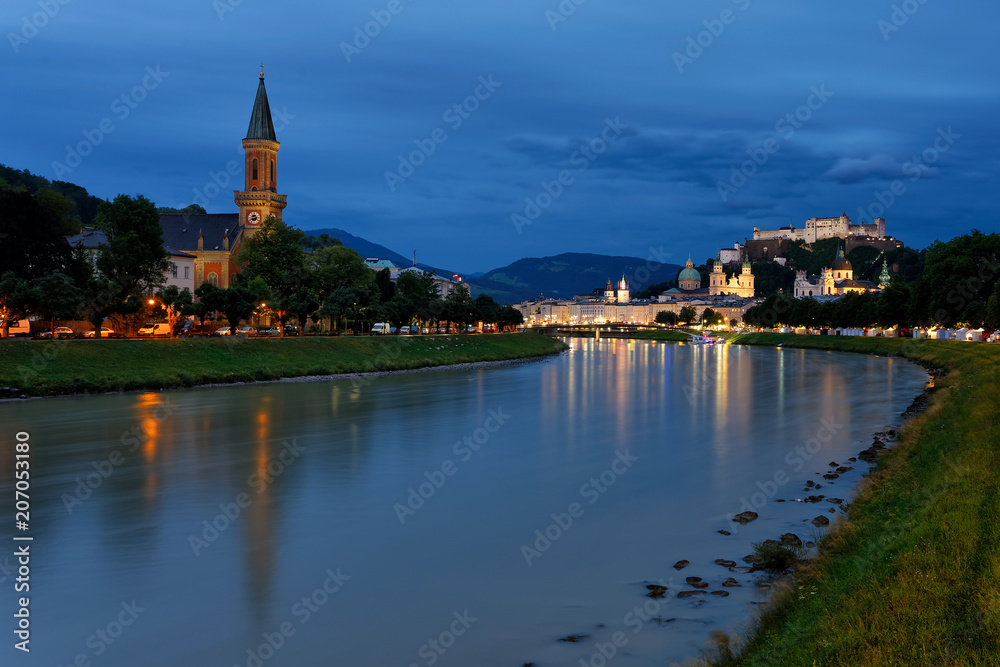 City view of Salzburg.