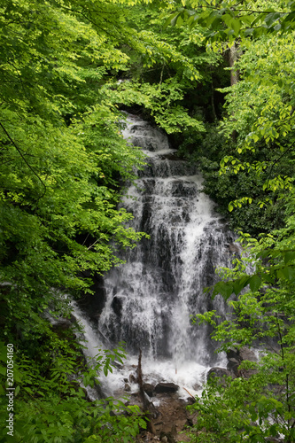 Soco Falls, waterfall in North Carolina