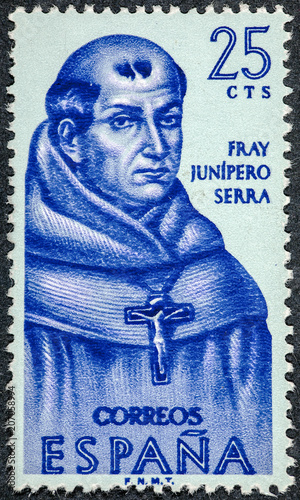 Obraz na plátne Franciscan friar San Junipero Serra