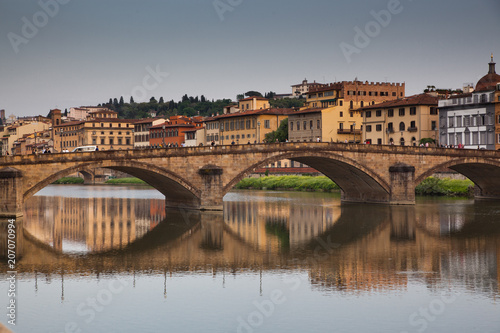 ponte Alla Garraia over river Arno, Florence, Italy © Melinda Nagy