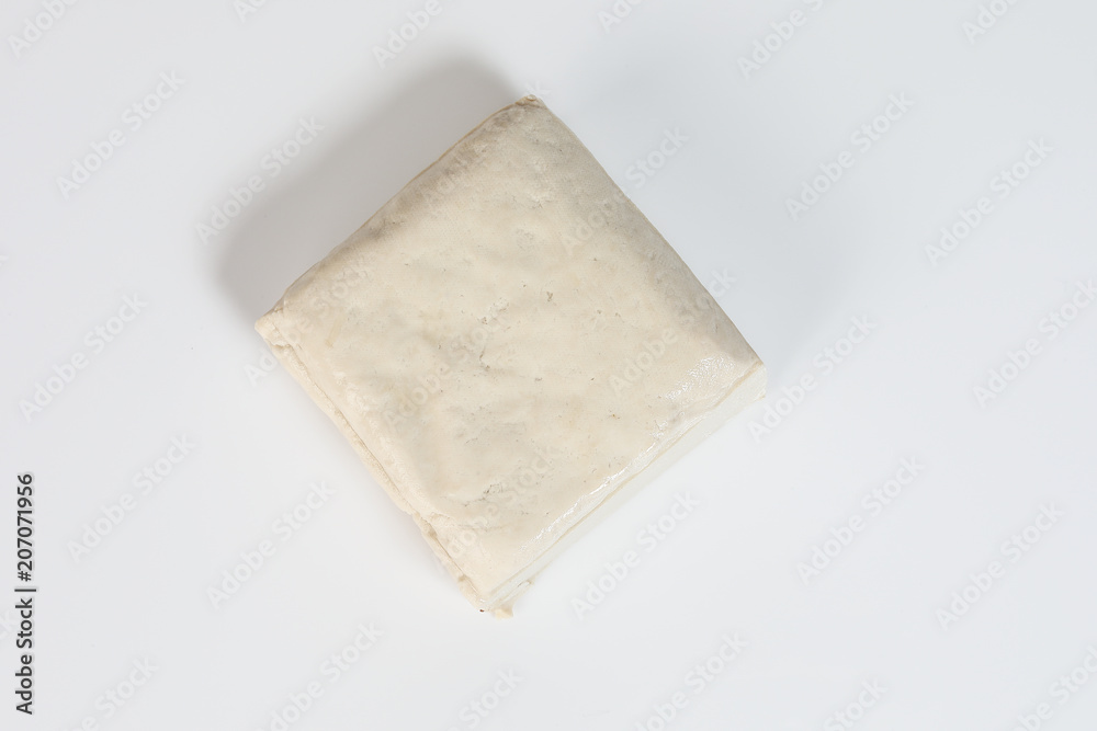 Bean curd tofu block soft healthy fresh white vegetable soya protein