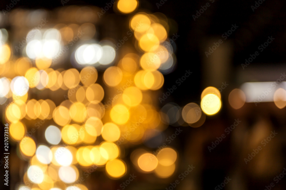 Fototapeta premium niewyraźne światła bokeh