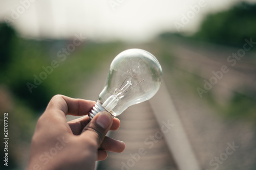Light Bulb Represent Creativity