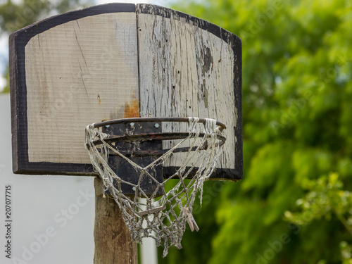 aro casero de basquetball