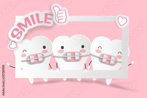 cute cartoon tooth