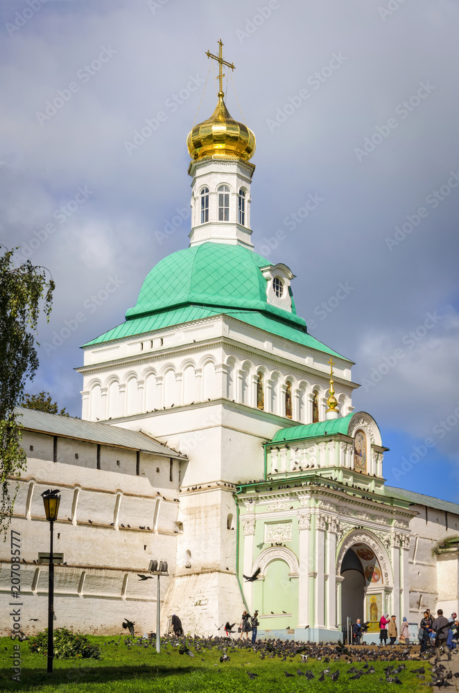 Holy gates in Sergiyev Posad, Russia
