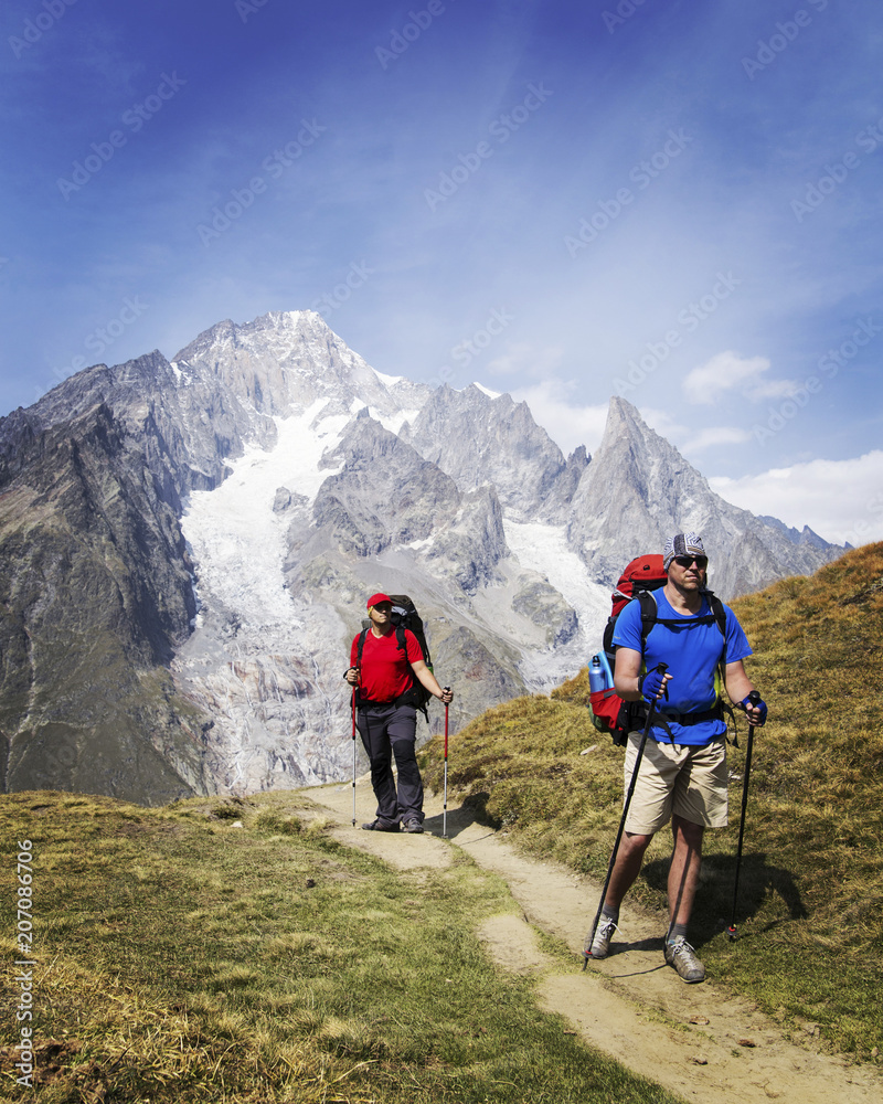 The Tour du Mont Blanc is a unique trek of approximately 200km around Mont Blanc that can be completed in between 7 and 10 days passing through Italy, Switzerland and France.