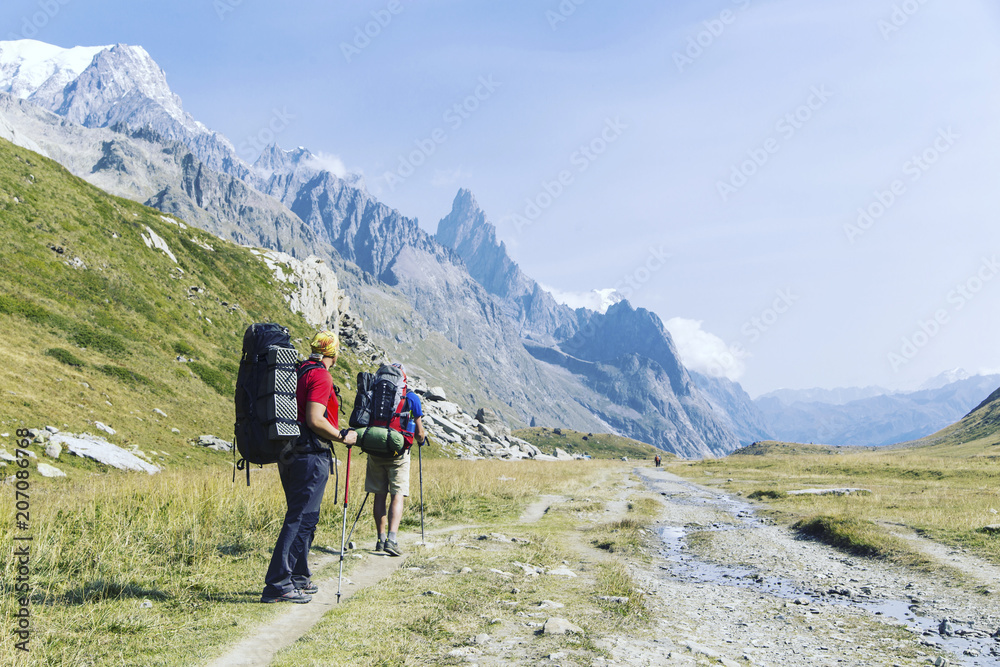 The Tour du Mont Blanc is a unique trek of approximately 200km around Mont Blanc that can be completed in between 7 and 10 days passing through Italy, Switzerland and France.