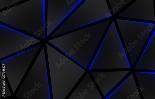 Abstract, modern blue background