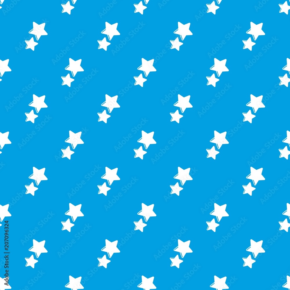 Stars pattern vector seamless blue repeat for any use Stars pattern vector seamless blue repeat for any use