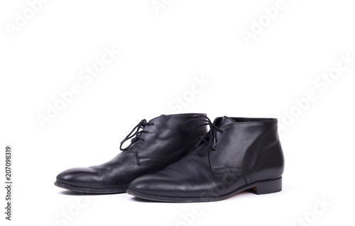 Expensive formal shoes, isolated