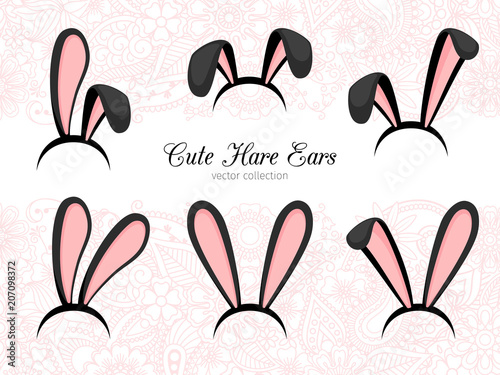 Hare ears costume part