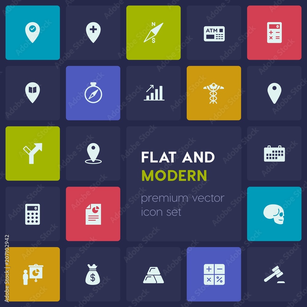 Modern Simple Set of business, health, location Vector fill Icons. Contains such Icons as annual, atm, bag, brochure, wealth, business and more on dark background. Fully Editable. Pixel Perfect Modern Simple Set of business, health, location Vector fill Icons. Contains such Icons as annual, atm, bag, brochure, wealth, business and more on dark background. Fully Editable. Pixel Perfect