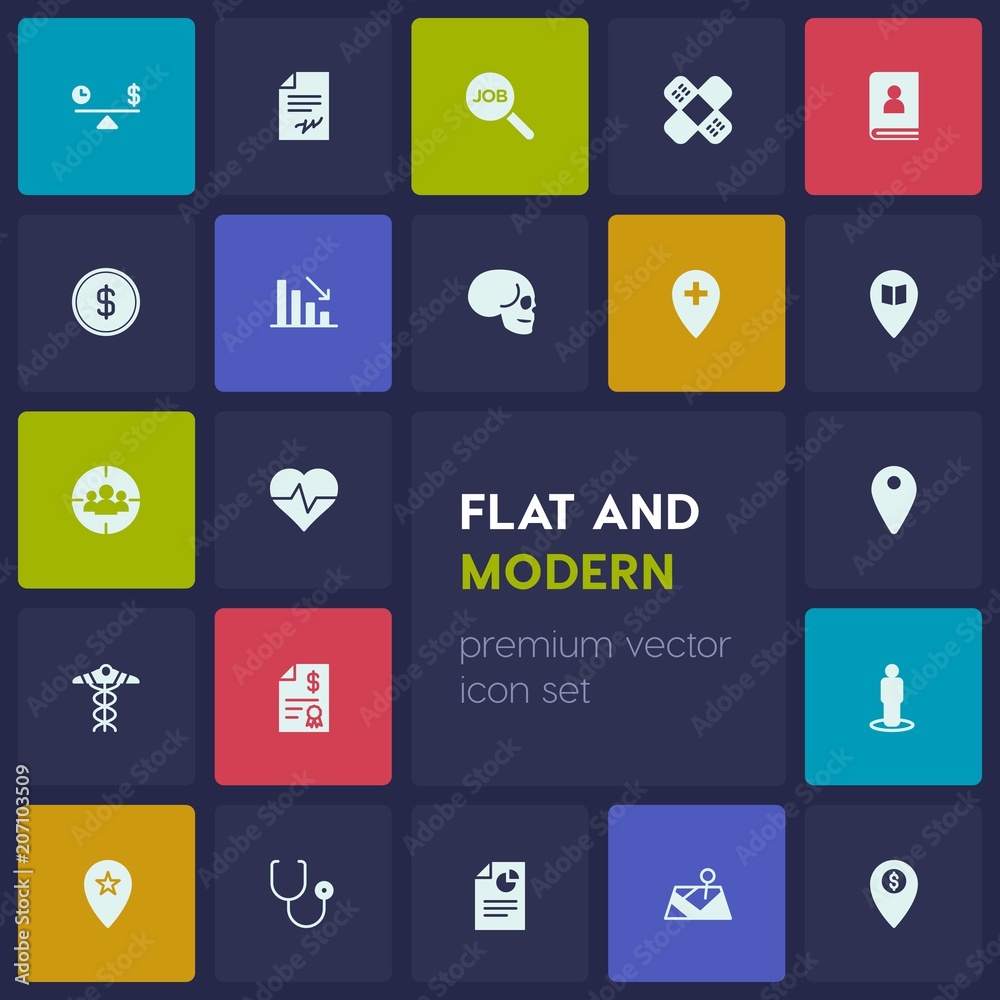 Modern Simple Set of business, health, location Vector fill Icons. Contains such Icons as business, business, clock, invoice, location, map and more on dark background. Fully Editable. Pixel Perfect Modern Simple Set of business, health, location Vector fill Icons. Contains such Icons as business, business, clock, invoice, location, map and more on dark background. Fully Editable. Pixel Perfect