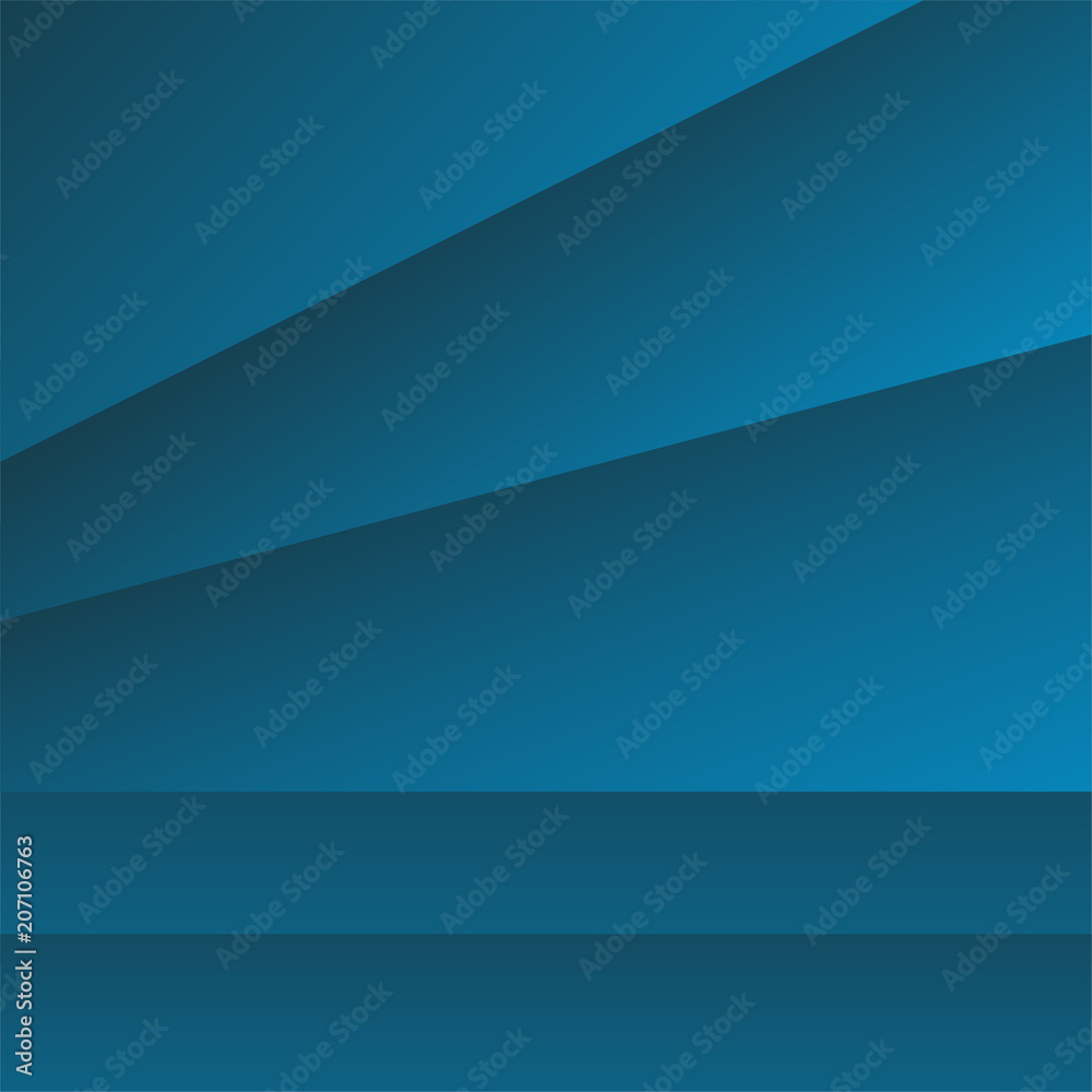 Obraz premium Abstract vector background with overlap, modern design