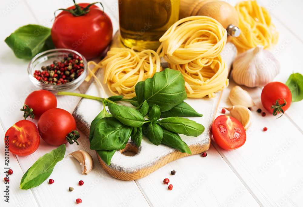 Italian food ingredients Italian food ingredients