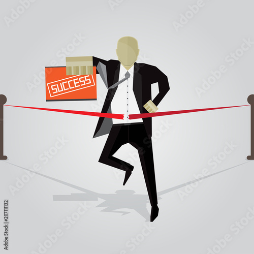 Successful businessman