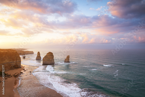 The Twelve Apostles along the Great Ocean Road, Victoria, Australia