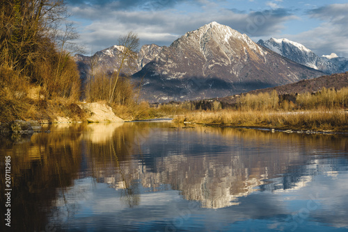 Reflection of the Dolomites
