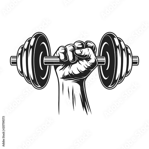 Vintage fitness concept