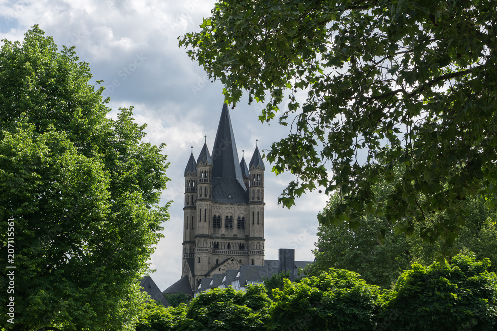 Köln - Groß St. Martin  Kirche