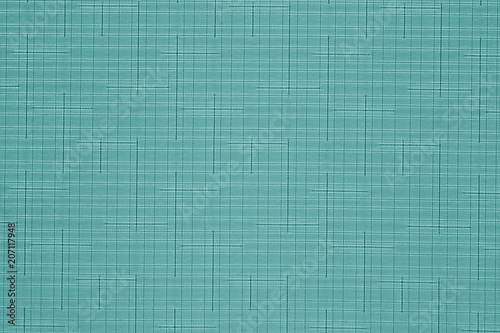 Plastic pattern background in cyan color.