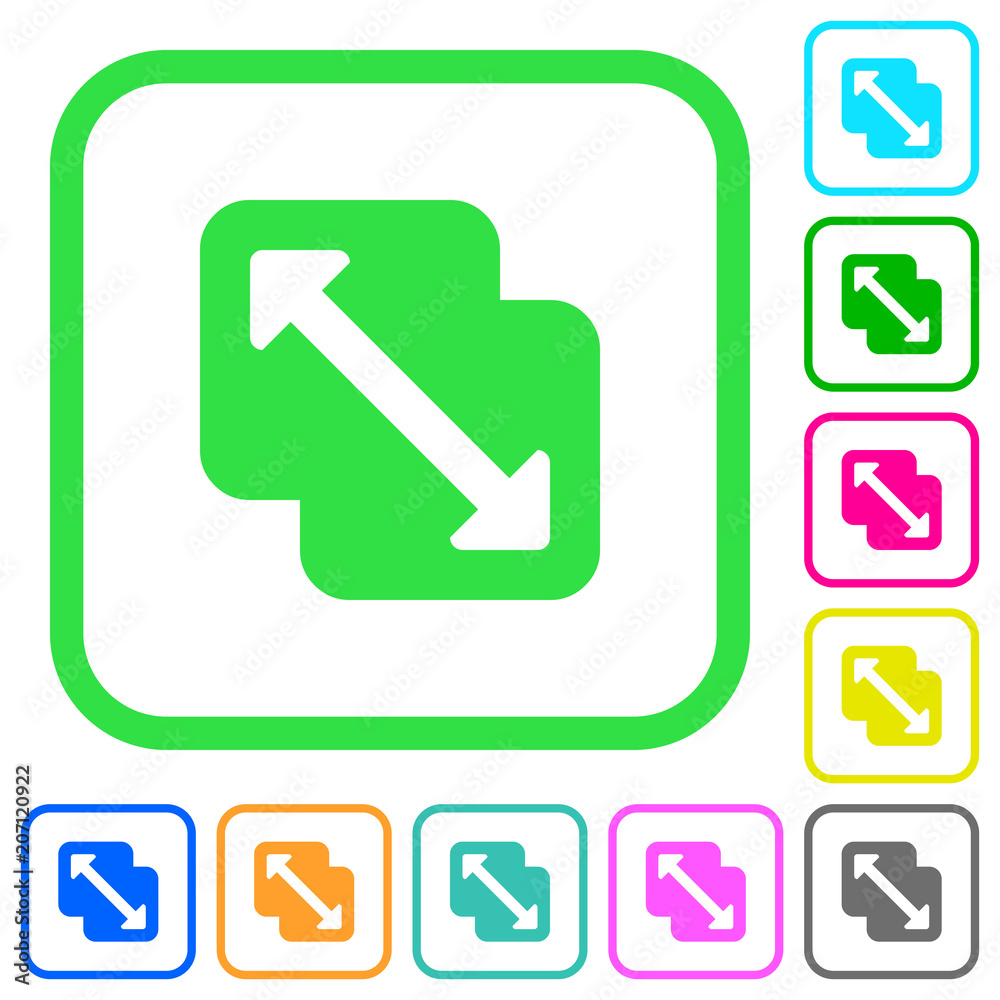 Merge shapes vivid colored flat icons Merge shapes vivid colored flat icons