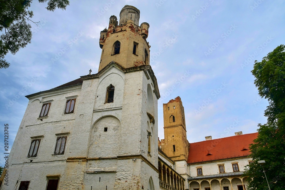 Old castle, city Breclav, Czech Republic, Europe.