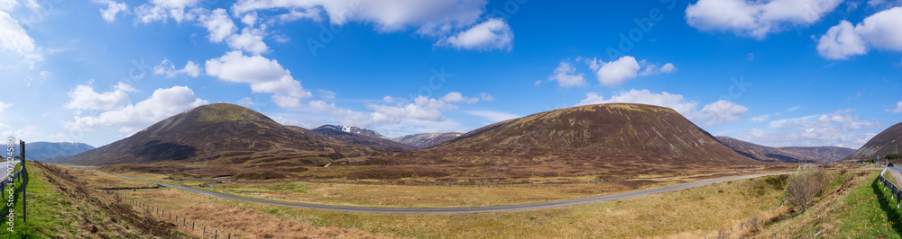 Hügel in den schottischen Highlands
