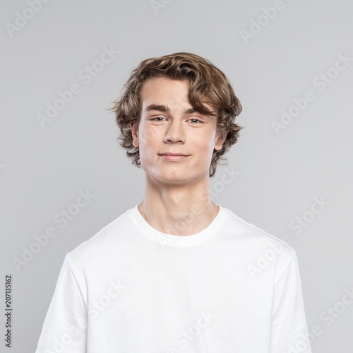 Portrait of smiling young man