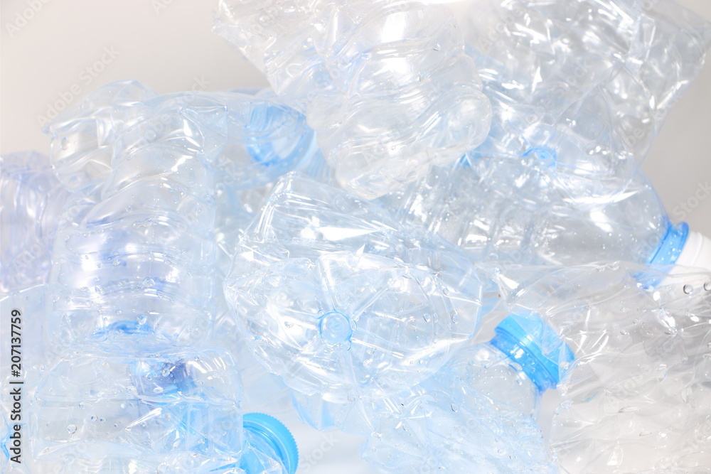 Close up of plastic bottle, Water Bottle, Packing, recyclable waste isolated on white background. Close up of plastic bottle, Water Bottle, Packing, recyclable waste isolated on white background.