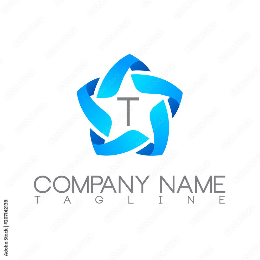 STAR MODERN LOGO TEMPLATE STAR MODERN LOGO TEMPLATE