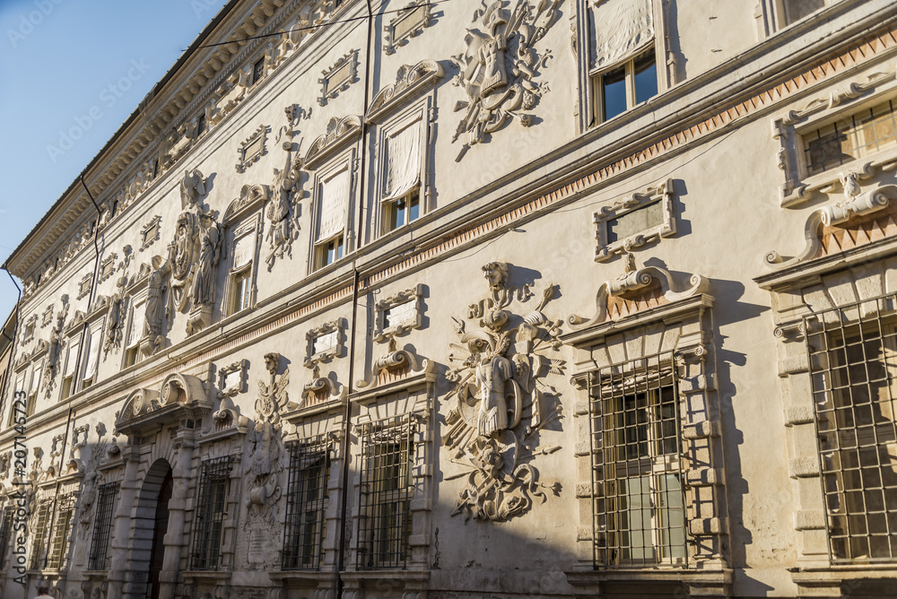 Palazzo Bentivoglio in Ferrara, Italy.