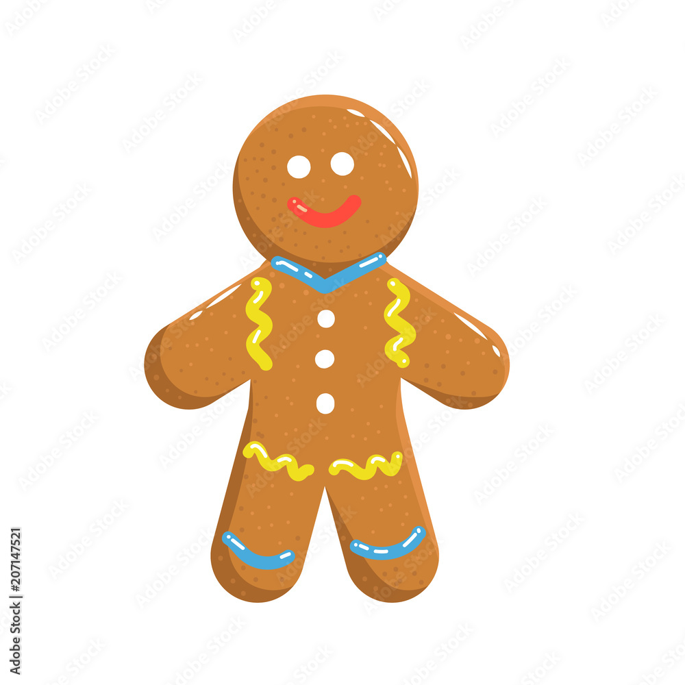 gingerbraed cookie vector gingerbraed cookie vector