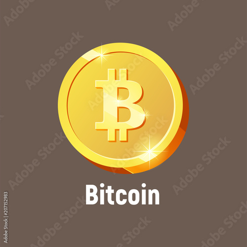 Vector bitcoin logo