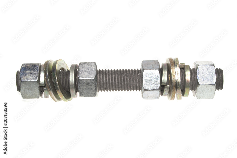 bolt isolated on white background bolt isolated on white background