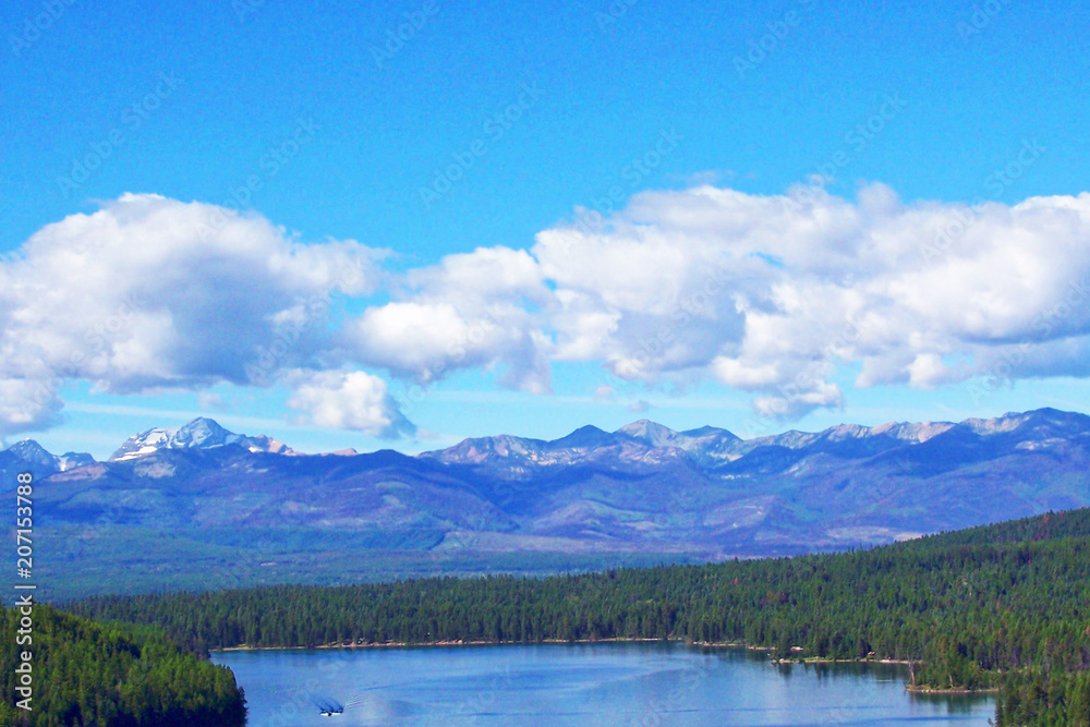 Naklejka premium Rock Creek, Montana