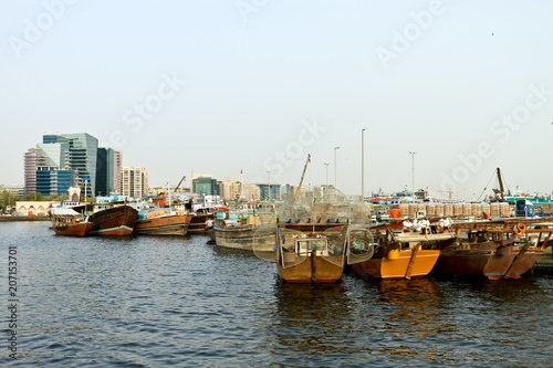 Dubai - Dubai Creek. photo